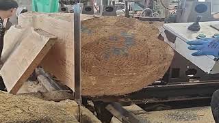 Large wood processing