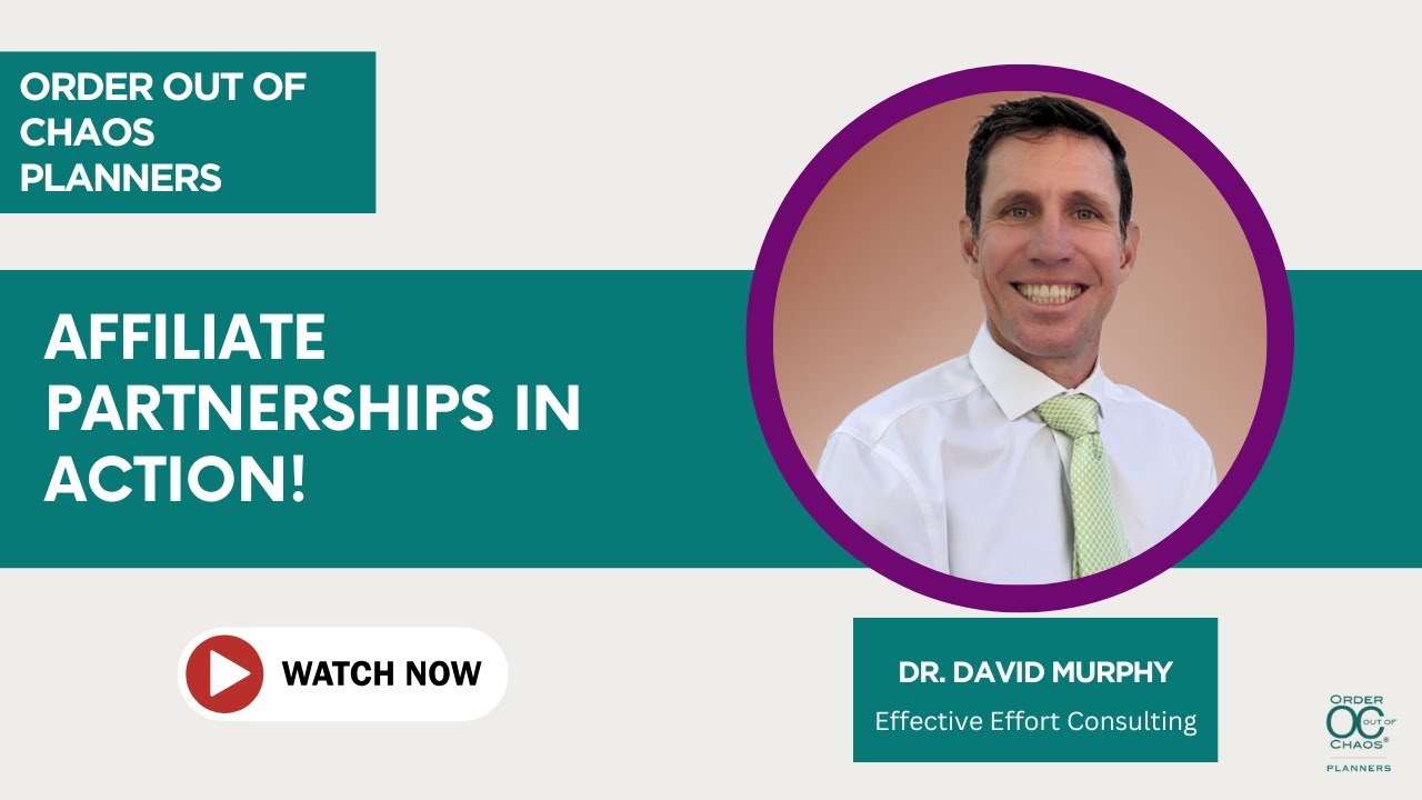 OOOC Planners Affiliate Partnership in Action with Dr. David Murphy!