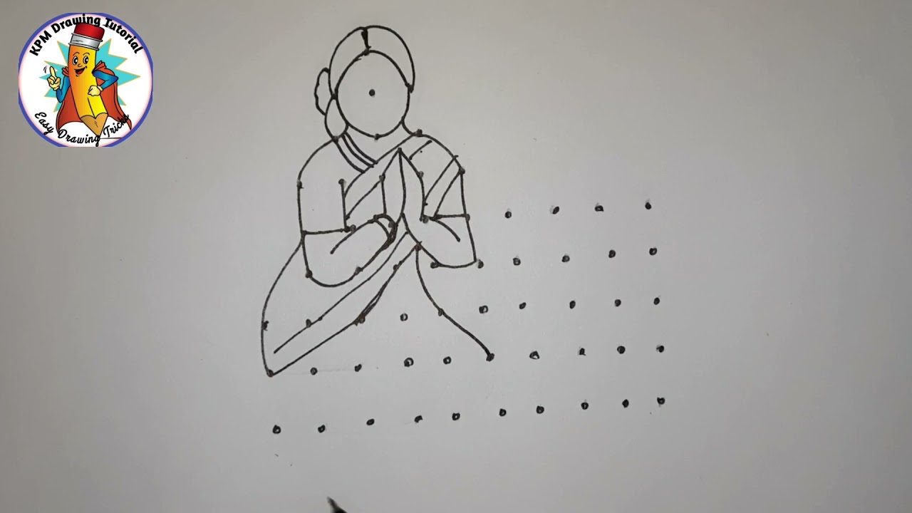 how to put pongal kolam very easy using dots|pongal rangoli easy