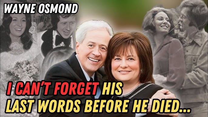 The FINAL Moment & Last Words Wayne Osmond Before He Died SHARE His Wife Kathlyn - YouTube