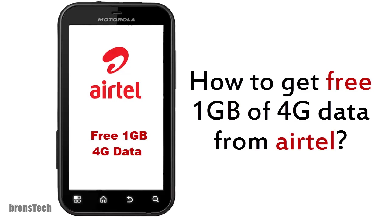 How To Get FREE 1GB 4G Data From AIRTEL 2017 Explained In How To Get FREE 1GB 4G Data From AIRTEL 2017 Explained In