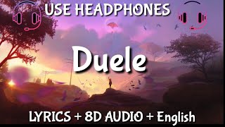Reik, Wisin & Yandel - Duele ( Letra / Lyrics / English Version / 8D audio ) English translation