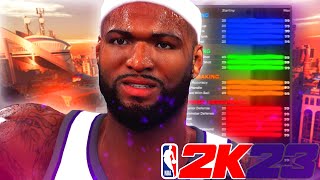 BEST PRIME DEMARCUS COUSINS BUILD IN NBA 2K23, HOW TO GET THE REPLICA BUILD  NAME “BABY BOOGIE”..!🔥 