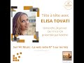 Capture de la vidéo Tête À Tête Avec Elisa Tovati