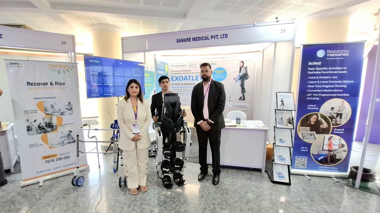 SANARE MEDICAL EXOATLET COSMO ROBOTICS AT BANGALORE M-9810275300