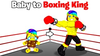 BABY Tofuu to BOXING King.. 🥊👑 (Roblox)