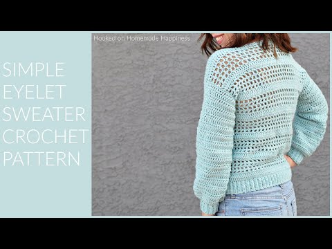 Crochet sweaters/tops/cardigan 