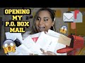 Opening My P.O. BOX Mail