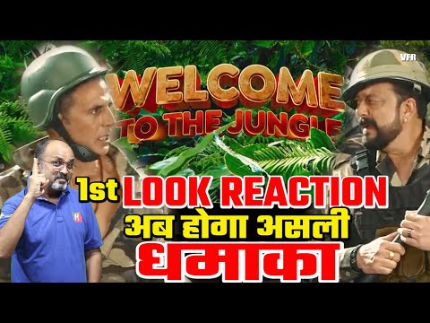 Welcome to The Jungle First Look Reaction Akshay Kumar Sanjay Dutt