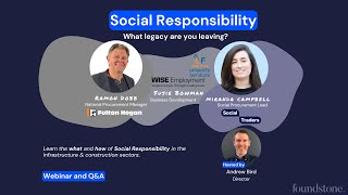 Social Responsibility - What legacy are you leaving?