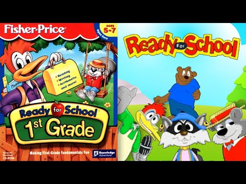 Fisher Price Ready For School: 1st Grade  (1997) [PC, Windows] longplay