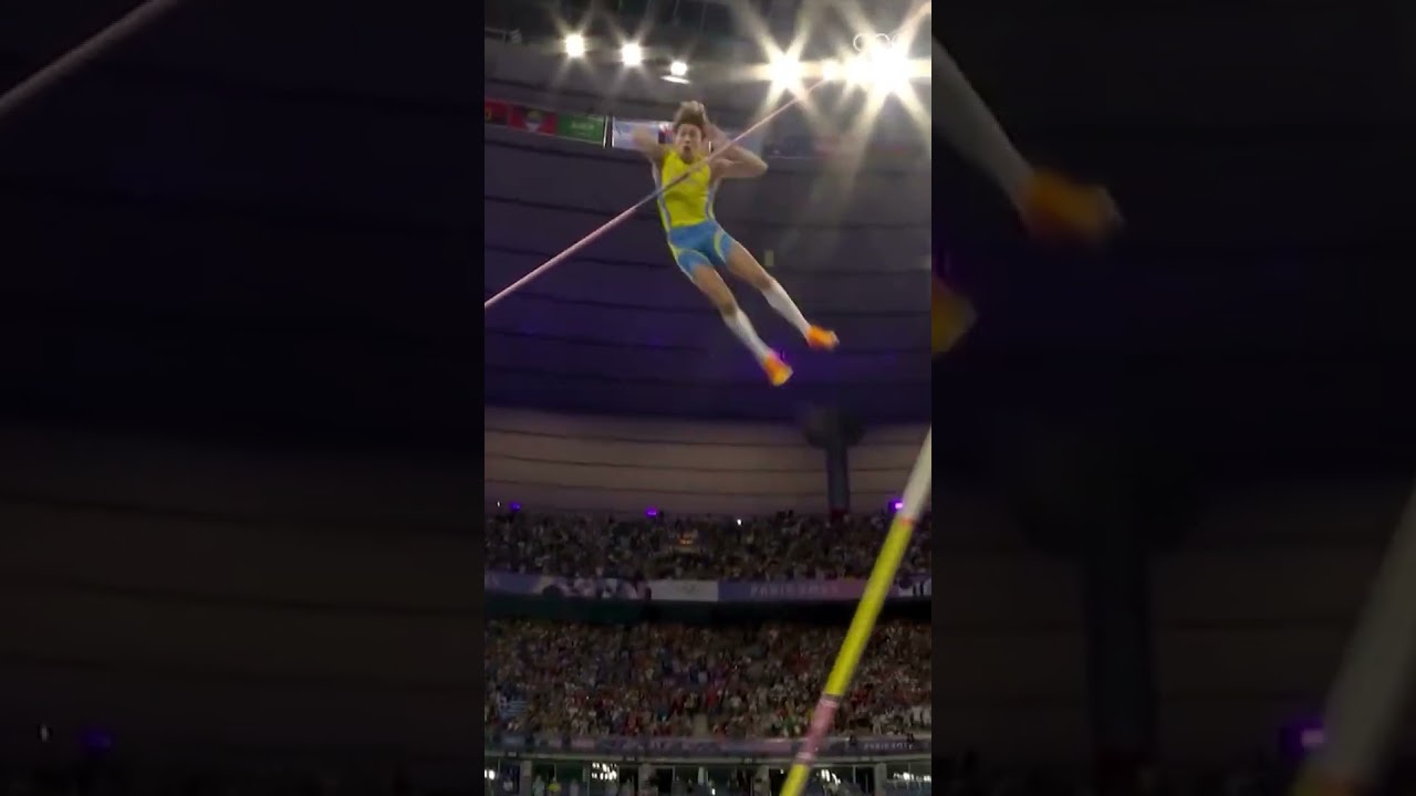 Happy second Olympic gold medal anniversary, Mondo Duplantis! 🥇#Olympics #Athletics #Paris2024