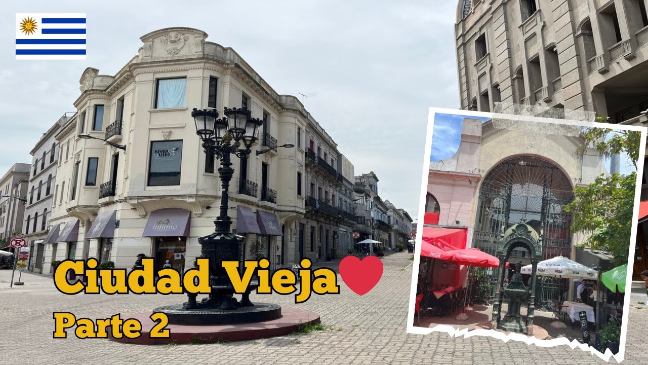 [4K] 🇺🇾 Montevideo, Uruguay | Ciudad Vieja (PARTE 2)😍🏫| Walking Tour