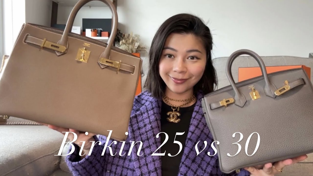 HERMES BIRKIN 25 vs 30 vs 35, Sellier vs Retourne