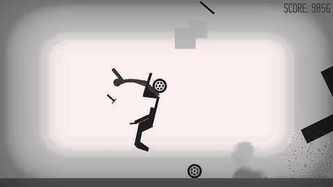 Stickman Dismounting replay: 49 157 points in Fun Fans