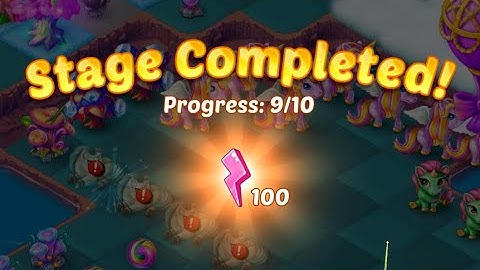 EverMerge Unicorn Rush Event Part 5 - Reward Stage 9 of 10 Completed