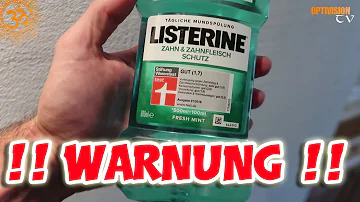 Ist LISTERINE schlecht für die Zähne?