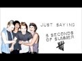 Just Saying - 5 Seconds of Summer (Lyrics)