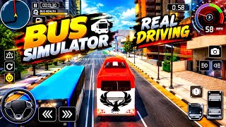 OFFROAD BUS SIMULATOR Android Gameplay | Dangerous Mountain Roads & Insane Driving Challenge 🚍💨 screenshot 5