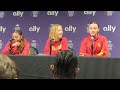 USC's Lindsay Gottlieb, Jazzy Davidson, and Londynn Jones after MASSIVE win over #9 NC State