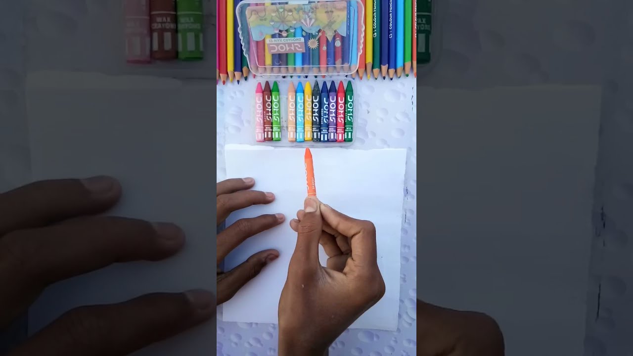  Wax Crayons Colour Doms Please Like Subscribe And Share Viral Video Short