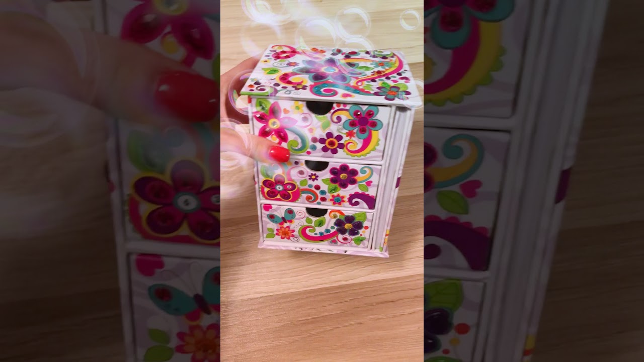 Orb Factory Sticky Mosaics Journal & Jewel Jewelry Box распаковка сверкающая шкатулка драгоценностей