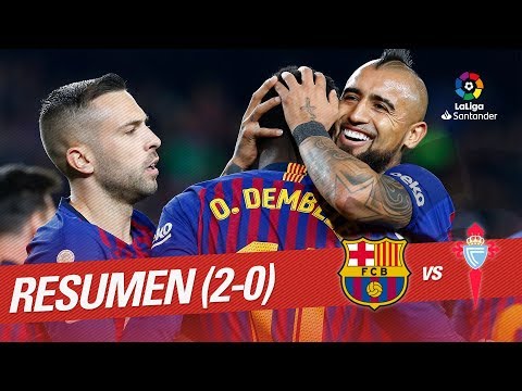 Resumen de FC Barcelona vs RC Celta (2-0)