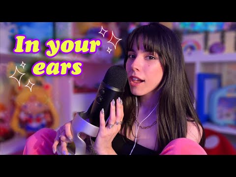 ASMR 💖 SUPER Up Close Whispers and Mouth Sounds