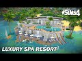 Luxury Spa Resort | No CC | Artworks | Stop Motion | Sims 4