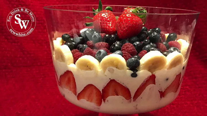 Easy Fresh Berry Trifle