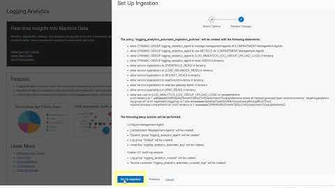 Start Using Logging Analytics: Onboarding