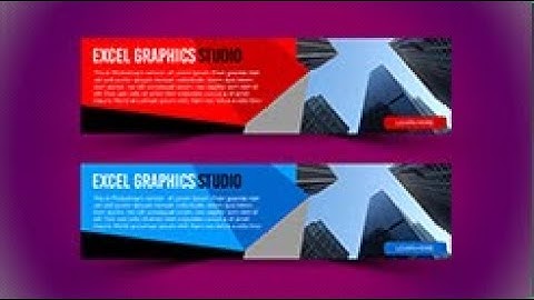 LEARN HOW TO CREATE WEB HEADER IN PHOTOSHOP TUTORIAL