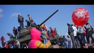 Красивый ролик 9 мая 2015 г. Якутск. Бессмертный Полк. В память поколений....