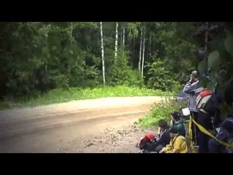 Collection of rally car crashes in Finland