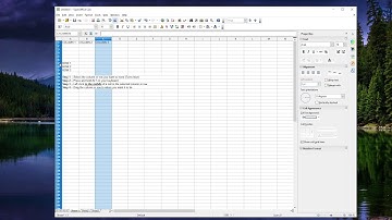 Moving rows and columns in OpenOffice (LibreOffice) Calc