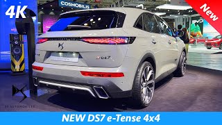 DS7 2023 — ПОЛНЫЙ обзор в 4K | Экстерьер - Интерьер (La premier, e-Tens 4x4 360), Цена