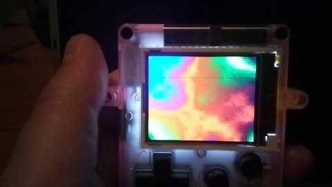 Full Color Plasma Demo for Pokitto by Spinal