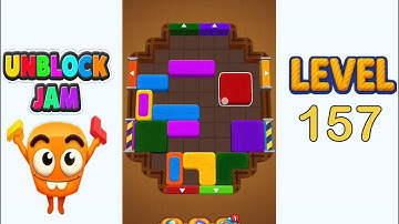 Unblock Jam Level 157 Walkthrough Solution