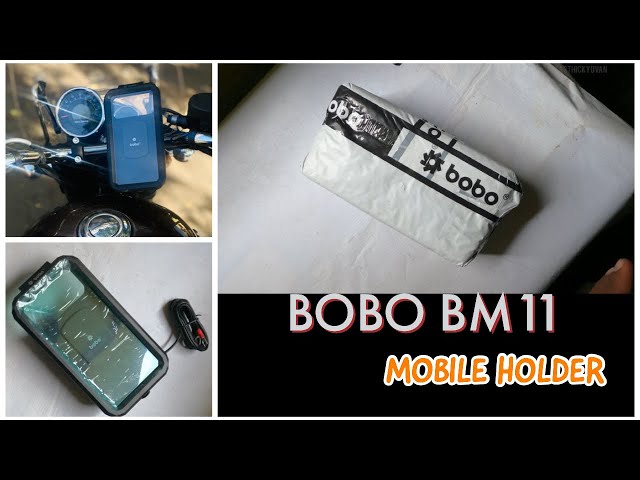 BOBO BM11 Fully Waterproof Bike Phone Holder class=