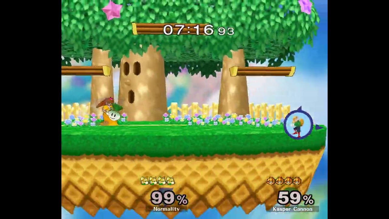 Panic! At the Top Plat #4 – Melee Singles LR4 – Normality ⟮Fox⟯ vs Kasper Cannon ⟮Peach⟯