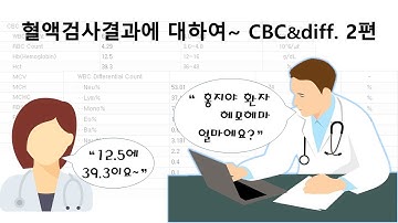 65. 혈액검사결과에 대하여 2편 - CBC & diff. 결과 해석.