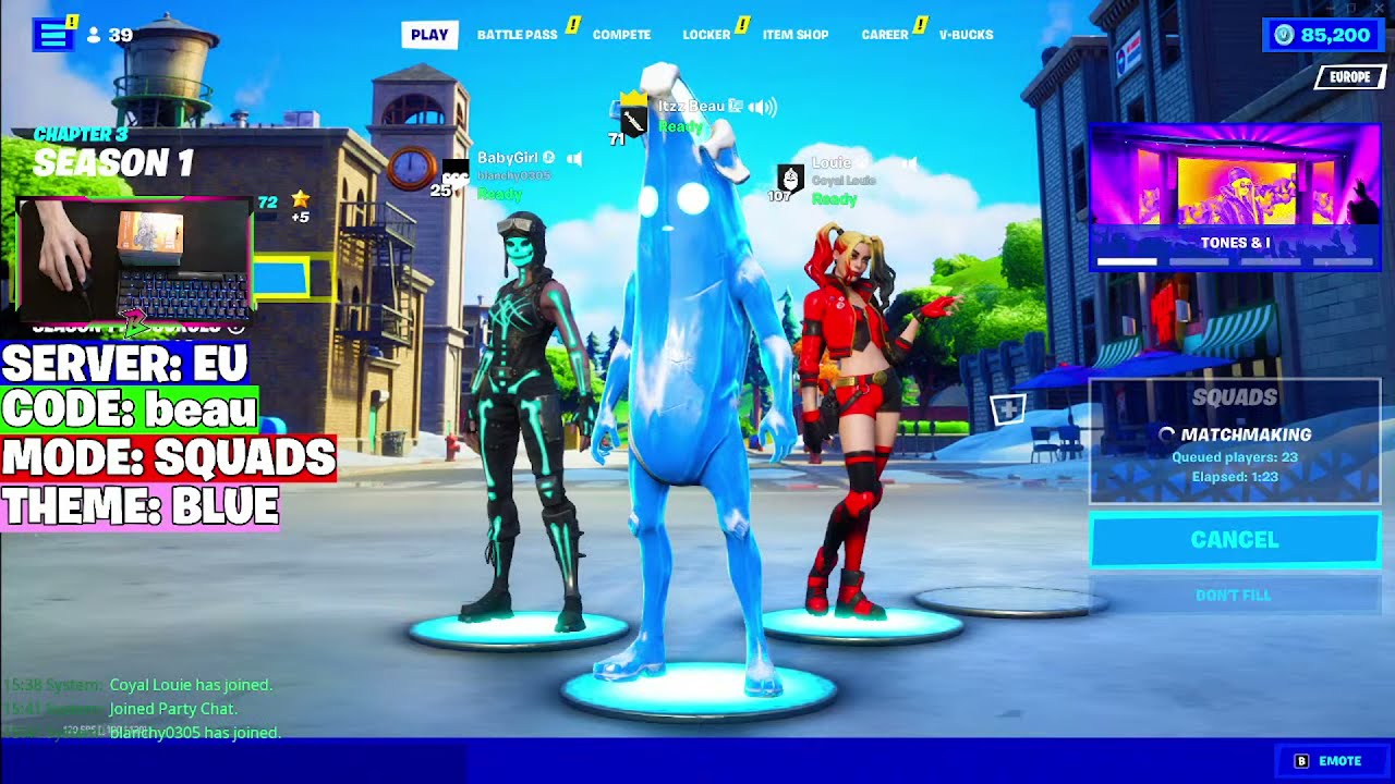 Crazy Fortnite Fashion Show Live Stream