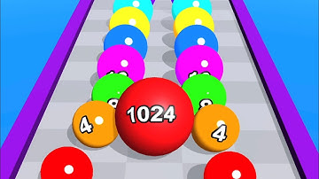 2048 Colors Ball Run 💸🎱❤️MAX LEVELS!! All Levels Gameplay Walkthrough Android, iOS NEW UPDATE