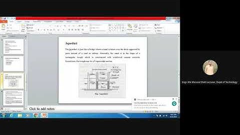Design of Hydraulic Structures Lecture 20 Google Meet Recording