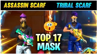 Top 17 Most Popular Mask of Free Fire Battleground | Free Fire के कुछ ऐसी Mask जो काफ़ी पसंदीदा है |
