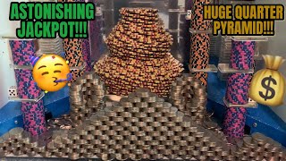 (MUST WATCH) 50 QUARTER CHALLENGE, $5,000,000.00 BUY IN, HIGH RISK COIN PUSHER! (MEGA JACKPOT)