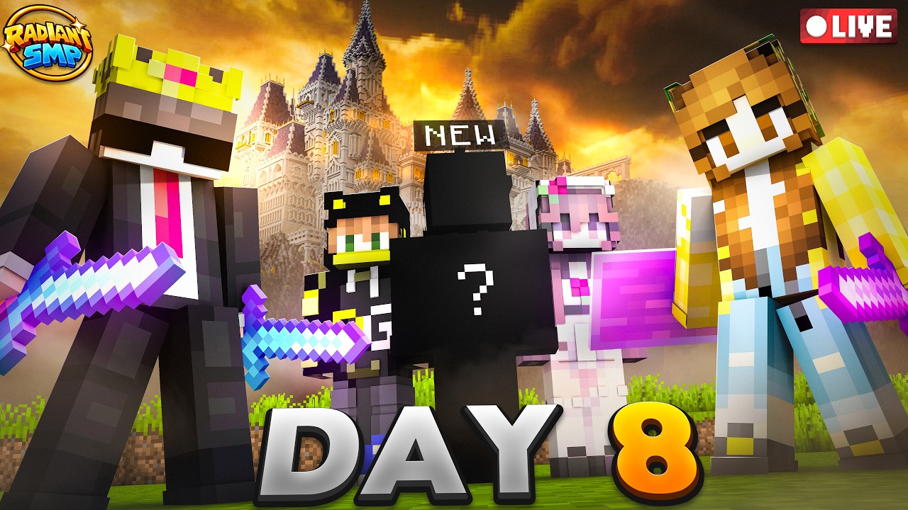NEW MEMBERS IN RADIANT SMP!  Radiant SMP DAY 8
