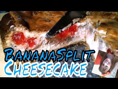 Banana Split Cheesecake