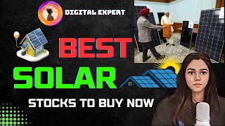 Best Solar Stocks to Buy Now | Solar Energy Stocks in India | Digital Expert