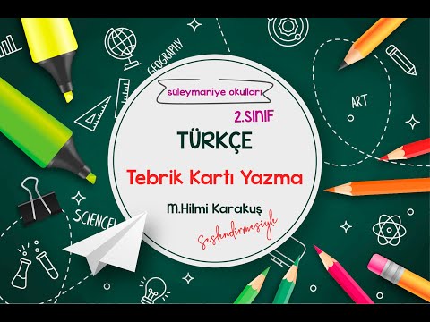 Video: Doğum Günü Tebrik Nasıl Yazılır